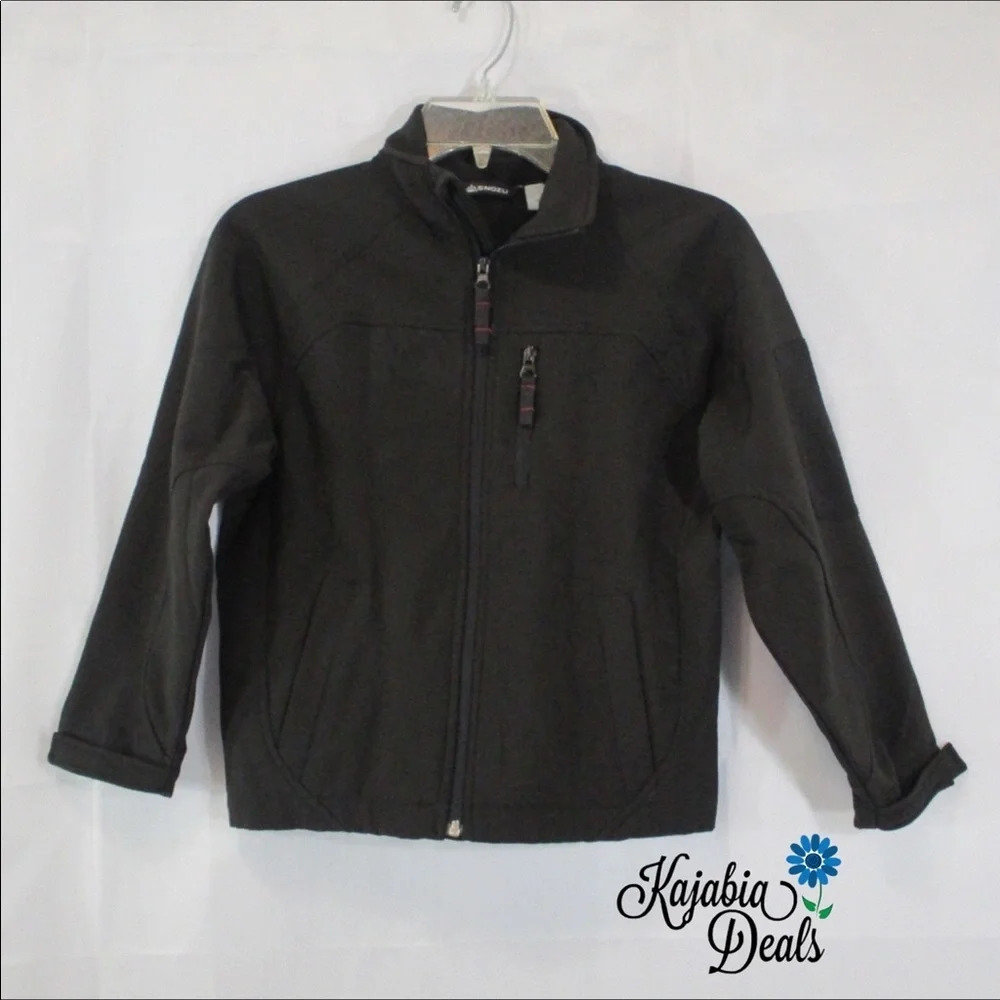 SNOZU Black Boys Jacket. Size 8